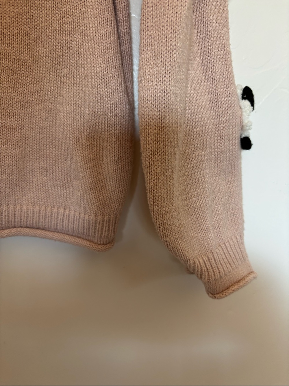 Zara Girls Sheep Appliqué Sweater | A10 - Picture 5 of 6